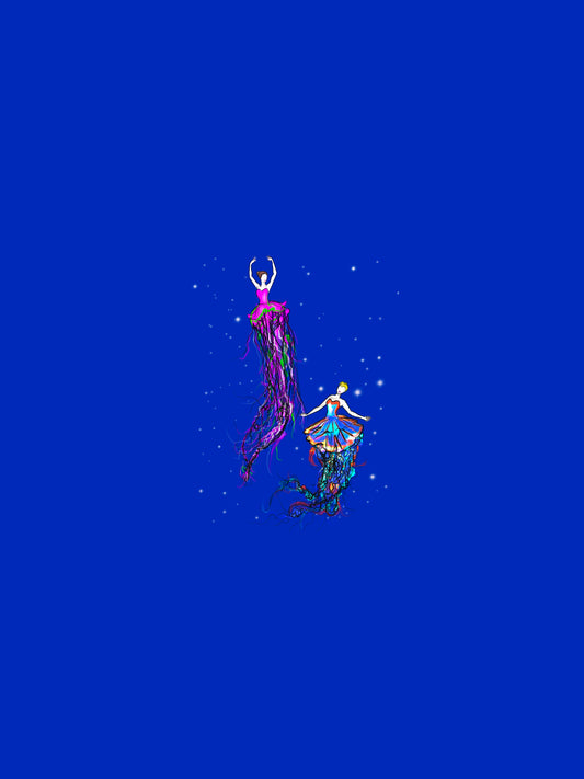 Ballerina Jellyfish artwork by The Odie Collective