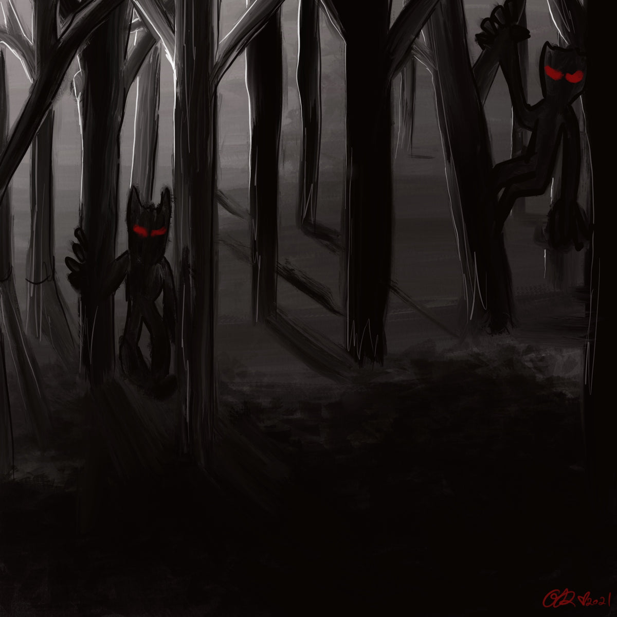 Day #11 — Haunted artwork by The Odie Collective