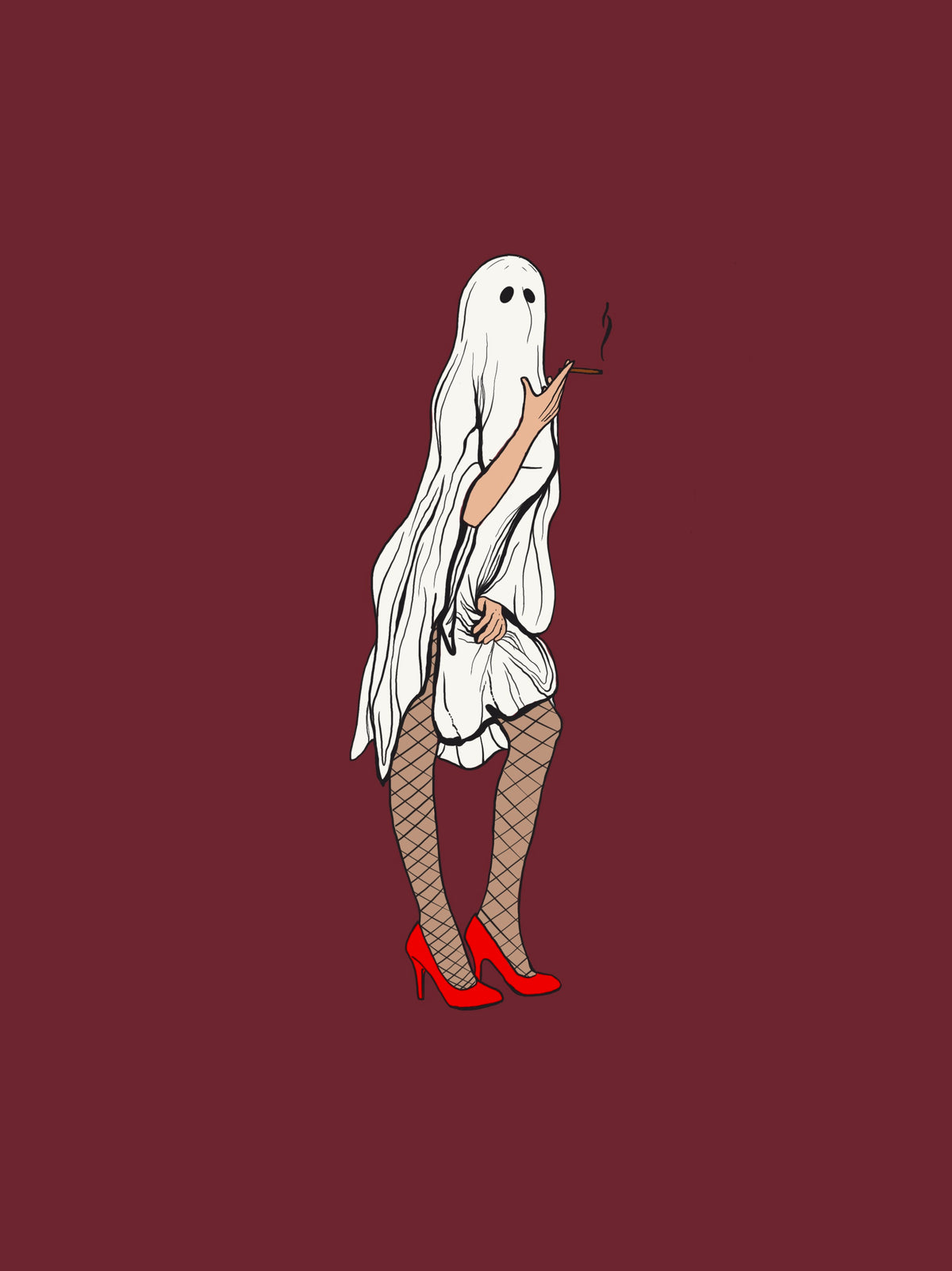 Untitled Artwork — Ghost in Red Shoes artwork by The Odie Collective