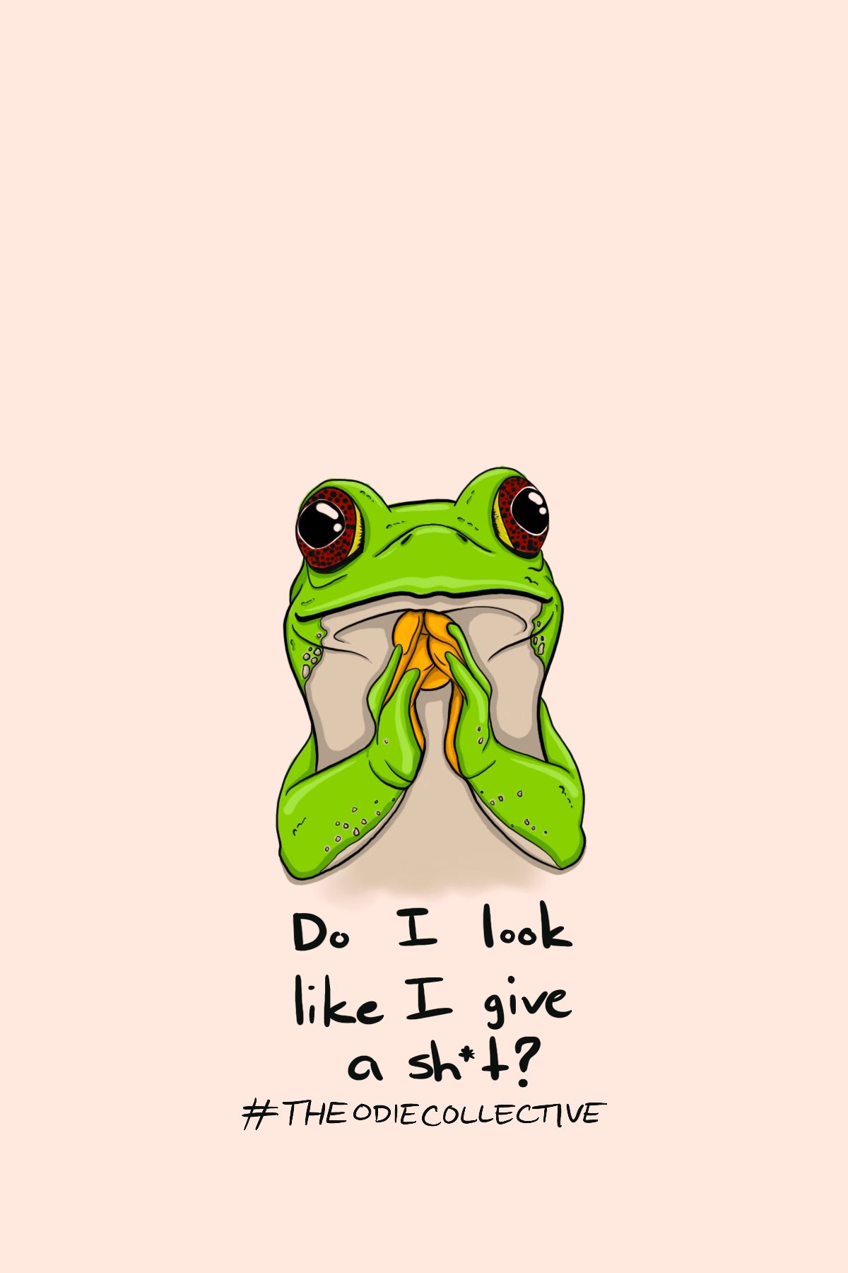 Untitled Artwork — Frog artwork by The Odie Collective