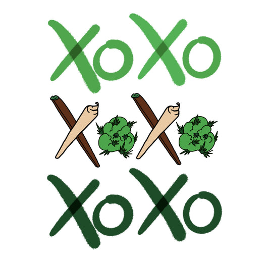 420 Valentine's Day artwork by The Odie Collective