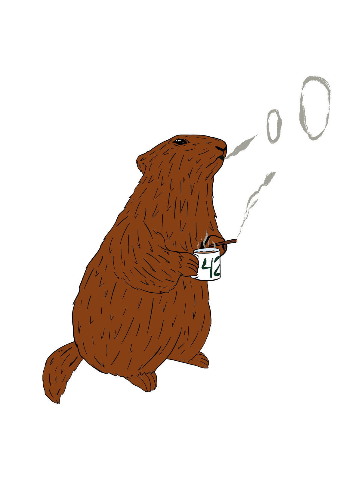 Untitled Artwork — Groundhog artwork by The Odie Collective