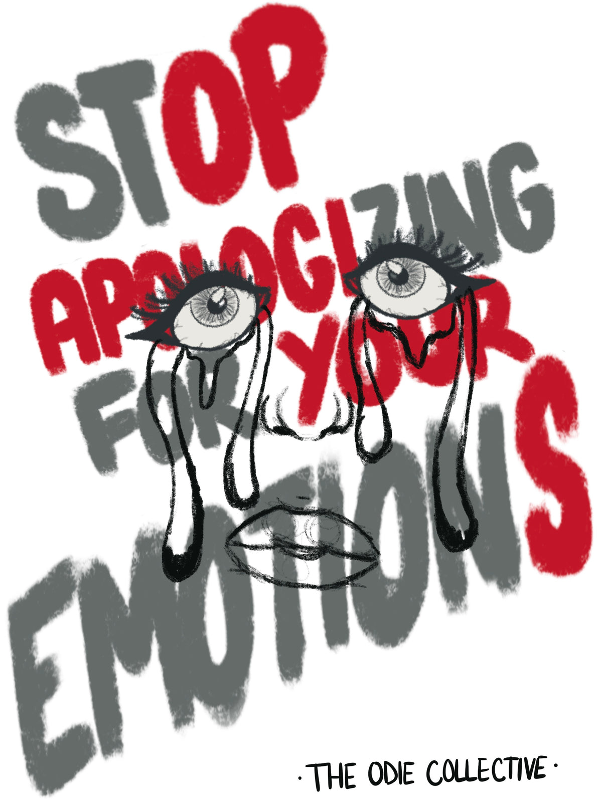 Overly Apologetic artwork by The Odie Collective