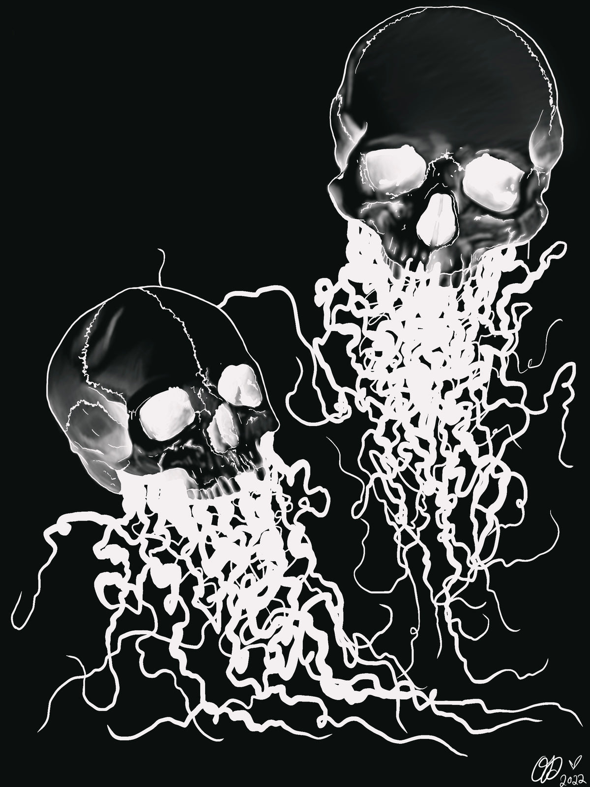 Skellyfish artwork by The Odie Collective