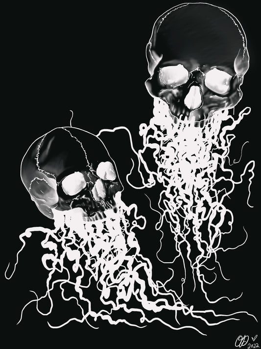 Skellyfish artwork by The Odie Collective